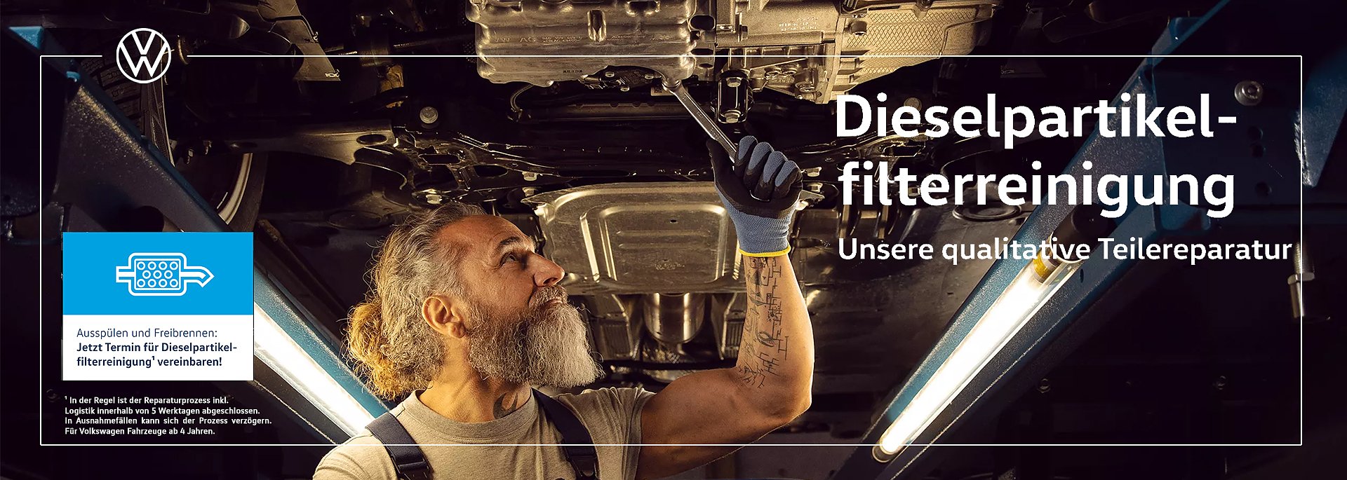 Volkswagen Dieselpartikelfilter&sup1;