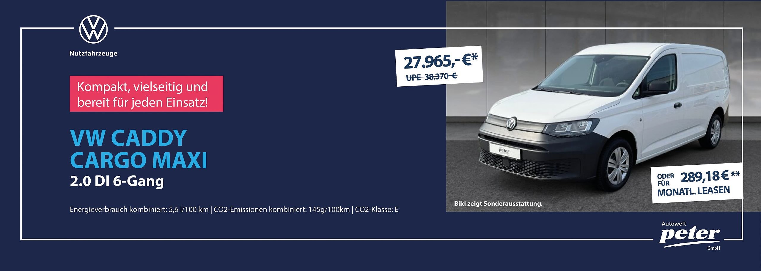 Grafik zum Angebot VW Caddy
