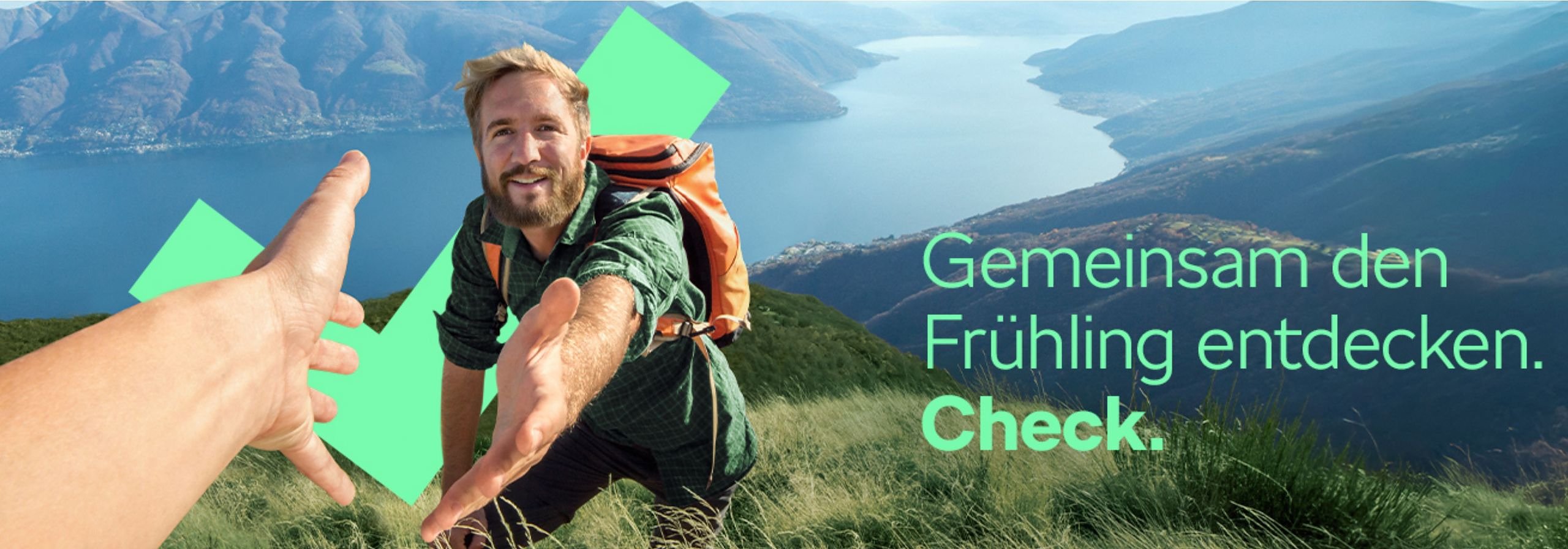 Gemeinsam den Fr&uuml;hling entdecken. Check