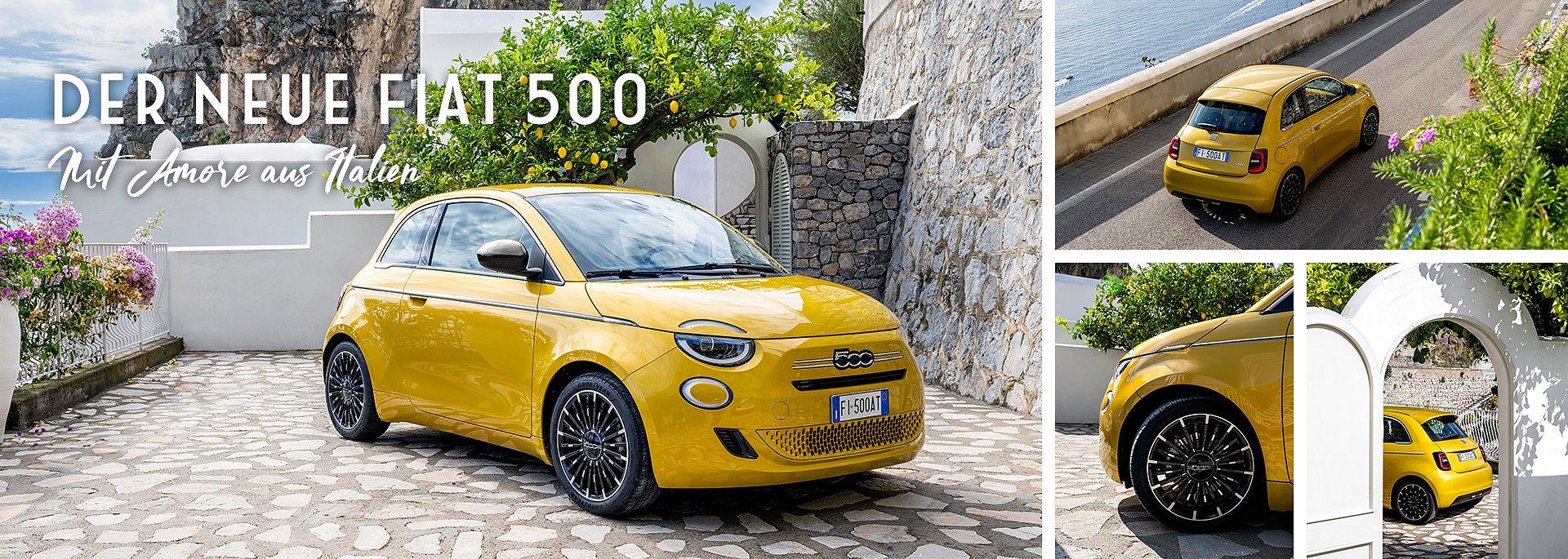 Fiat 500 � la dolce Vita auf vier R&auml;dern.