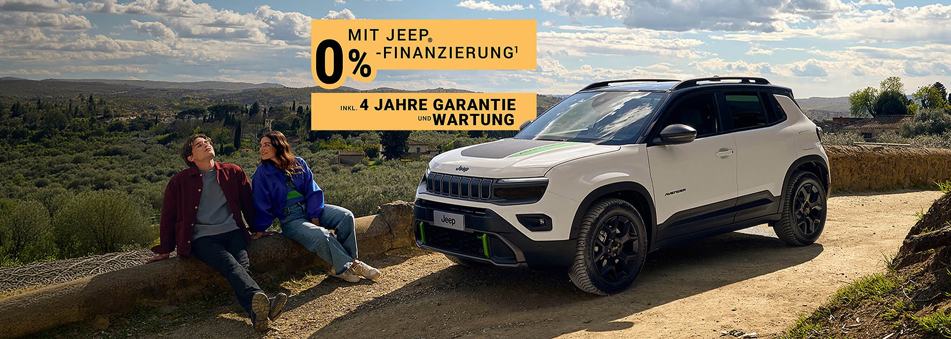 Jeep&reg; Avenger g&uuml;nstig finanzieren