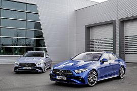 Mercedes-Benz und Mercedes-AMG CLS 53 4MATIC+ (Kraftstoffverbrauch kombiniert 9,0-8,7 l/100 km; CO2-Emissionen kombiniert 206-199 g/km) (Foto: Mercedes-Benz AG)