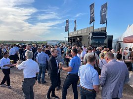 Feierliche Eröffnung des Autohofs an der A38/Werther