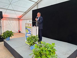 Feierliche Eröffnung des Autohofs an der A38/Werther