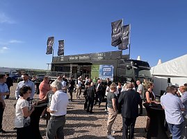 Feierliche Eröffnung des Autohofs an der A38/Werther