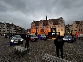 Bilder von den Impressionen der Wittenberger Lichternacht (Foto: Autohaus Peter GmbH)