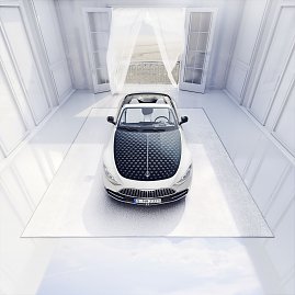 Der neue Mercedes-Maybach SL 680 Monogram Series in verschiedenen Perspektiven sowohl im Red Ambiance, als auch im White Ambiance