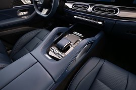 Die Mittelkonsole des neuen Mercedes-Benz GLE.
