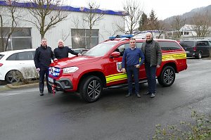 Übergabe des Kommando-Einsatzwagens