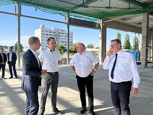 Hoher Besuch in Erfurt