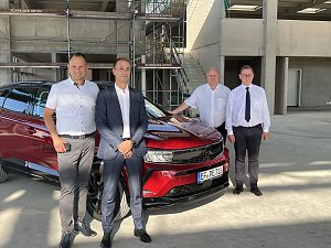 Hoher Besuch in Erfurt