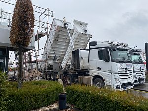Baustellen-Update vom Mercedes-Benz Center aus Nordhausen