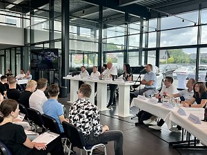 Willkommensempfang f&uuml;r unsere 46 neuen Peter-Azubis
