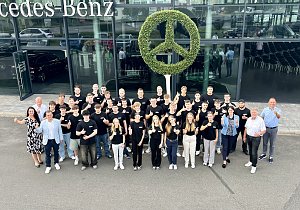 Willkommensempfang f&uuml;r unsere 46 neuen Peter-Azubis