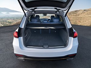 Der Kofferraum des neuen Mercedes-Benz GLE.