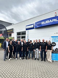 Gelungener Auftakt am Subaru-Standort Halle-Trotha


