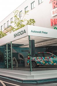 �koda Roadshow begeistert Besucher beim Rolandsfest


