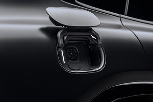 Ladevorrichtung beim AMG GT SUV. 