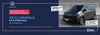 Platz, Komfort & Flexibilität in Perfektion: VW T7 Caravelle 