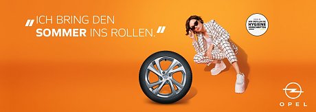 ICH BRING DEN SOMMER INS ROLLEN. (Opel Automobile GmbH)