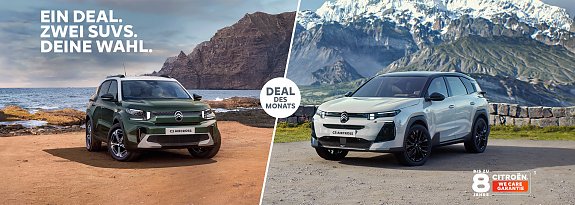 Mega-Deal des Monats: Dein Citro&euml;n SUV wartet!