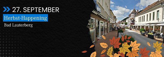Herbst-Happening auf dem Boulevard von Bad Lauterberg