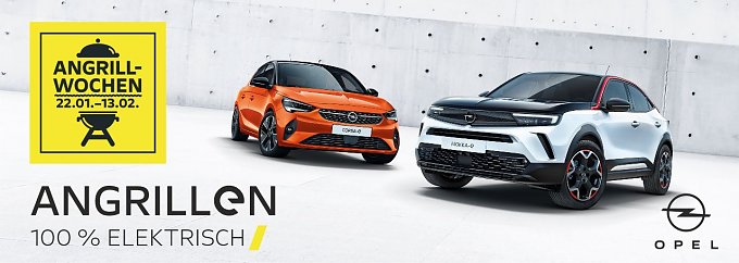ANGRILLEN 100 % ELEKTRISCH.(Opel Automobile GmbH)