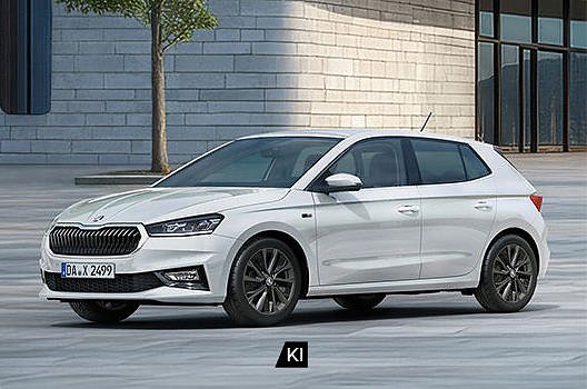 Wei&szlig;er �koda Fabia Balance