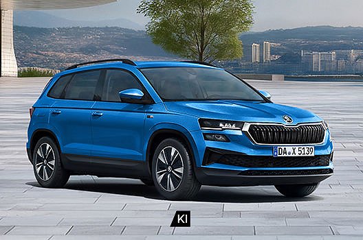 blauer �koda Karoq Balance