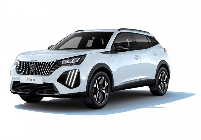 wei&szlig;er Peugeot e-2008