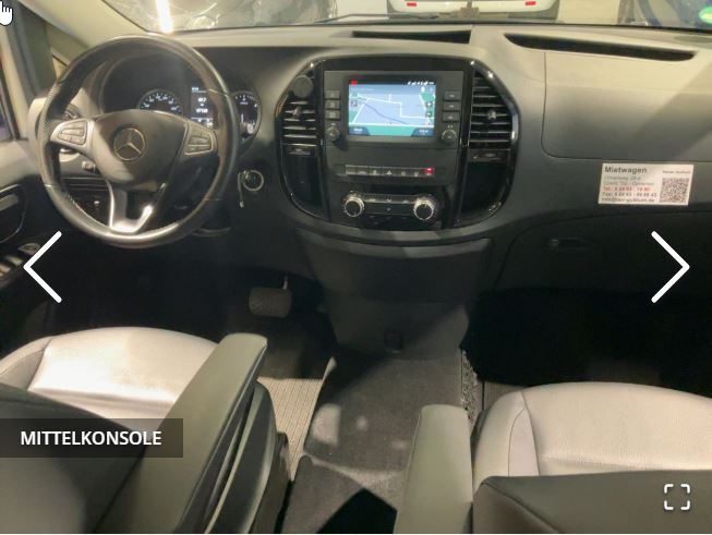 Mercedes-Benz Vito 119 CDI Tourer SELECT EL TAXI STHZG+LED+AHK Mercedes-Benz Vito 119 CDI Tourer SELECT EL TAXI STHZG+LED+AHK